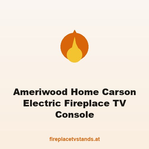 fireplace TV stand