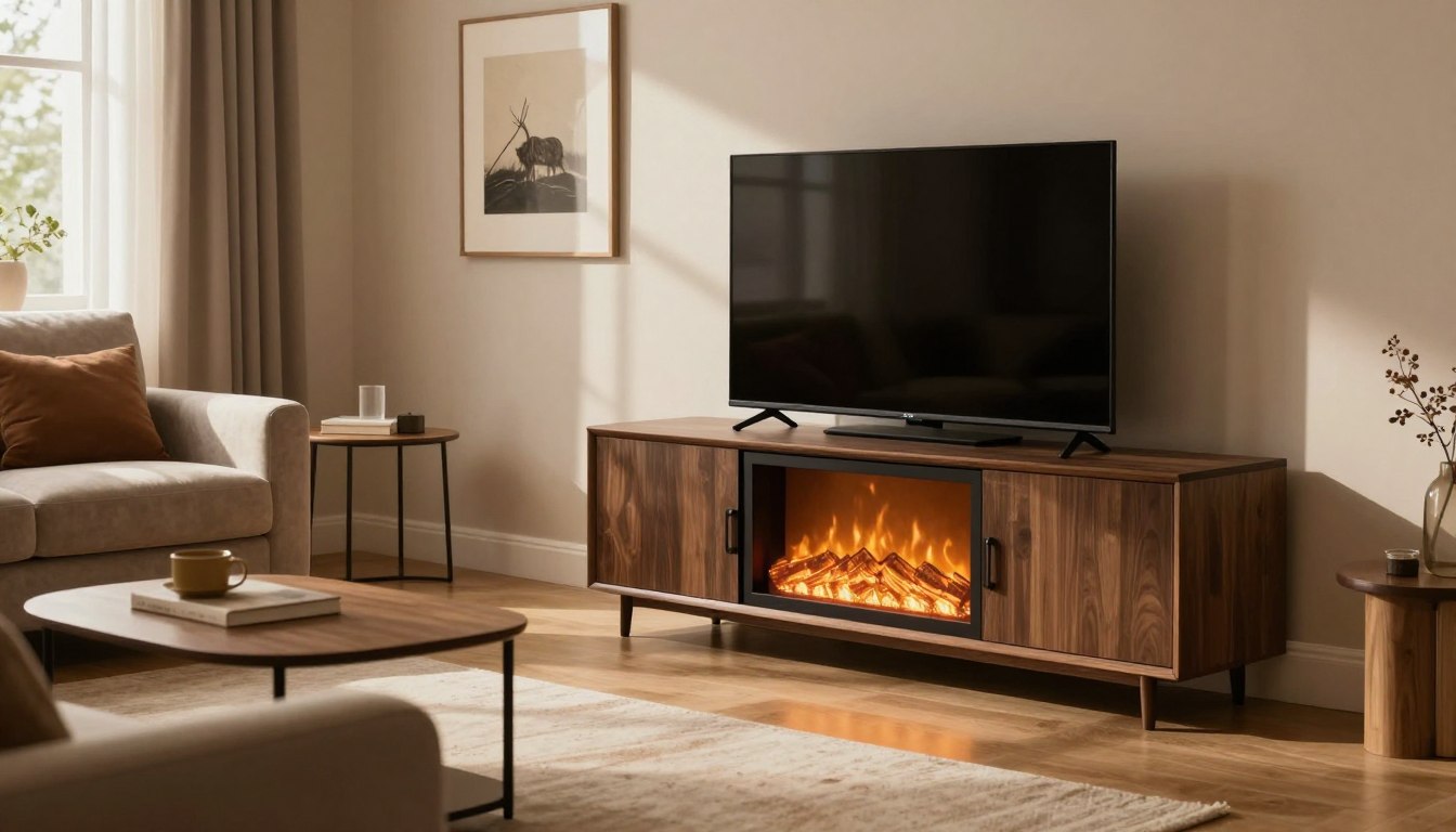 are electric fireplace tv stands worth it