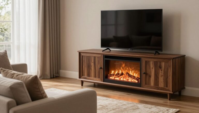 are fireplace tv stands bad for your tv
