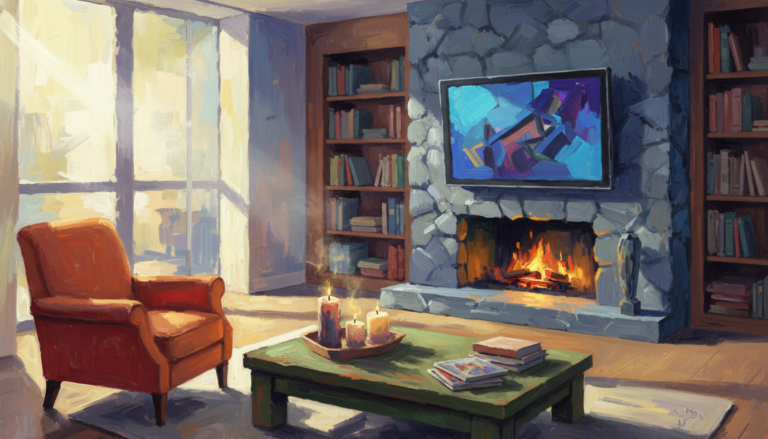 are fireplace tv stands safe for tv