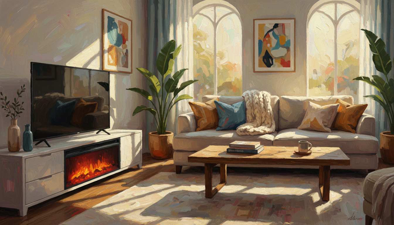 are fireplace tv stands worth it