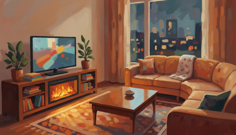 are tv stands with fireplaces safe