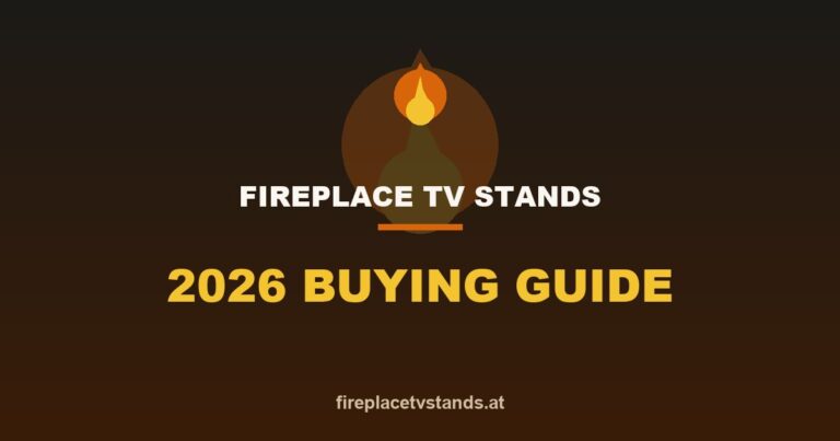 The 10 Best Fireplace TV Stands I’d Actually Buy in 2026