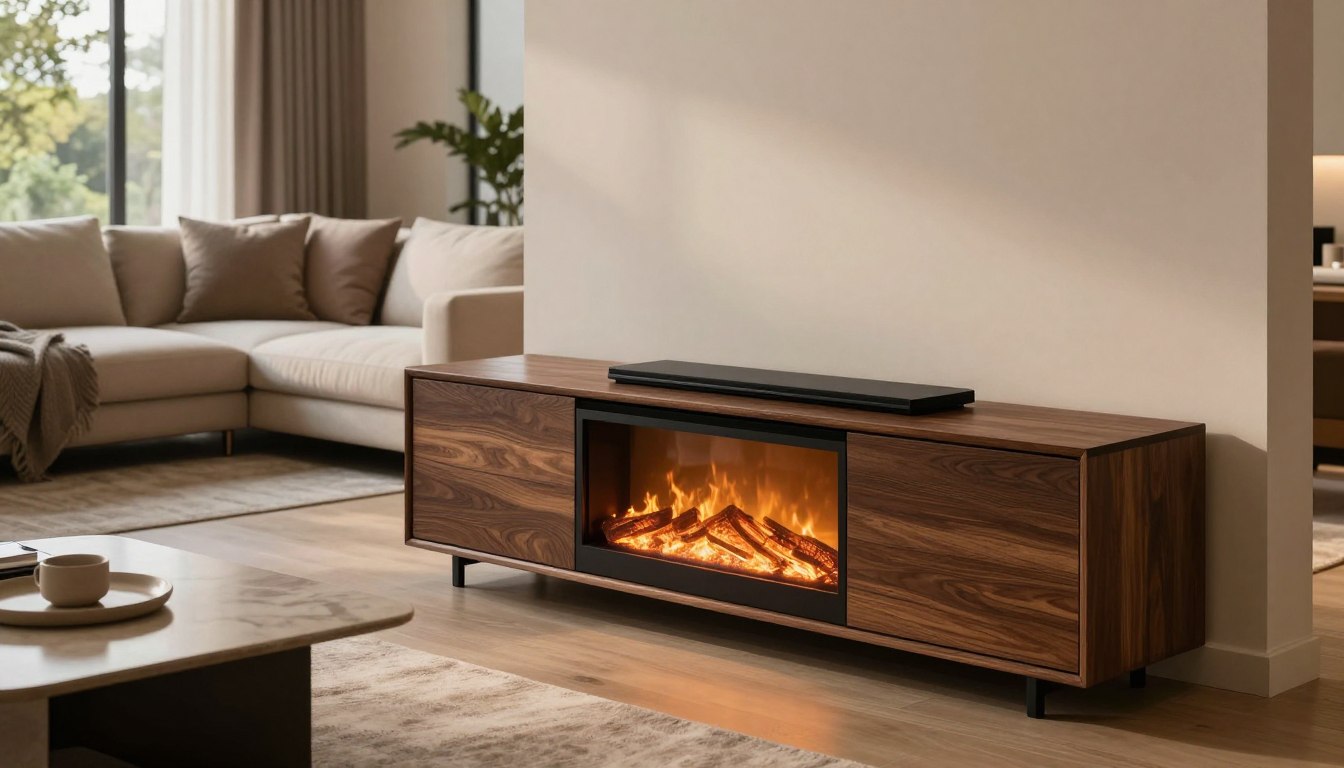 do i need a fireplace tv stand