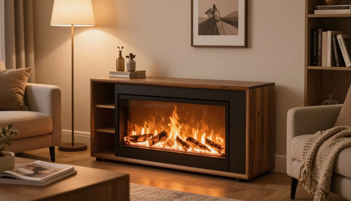 do tv stand fireplaces