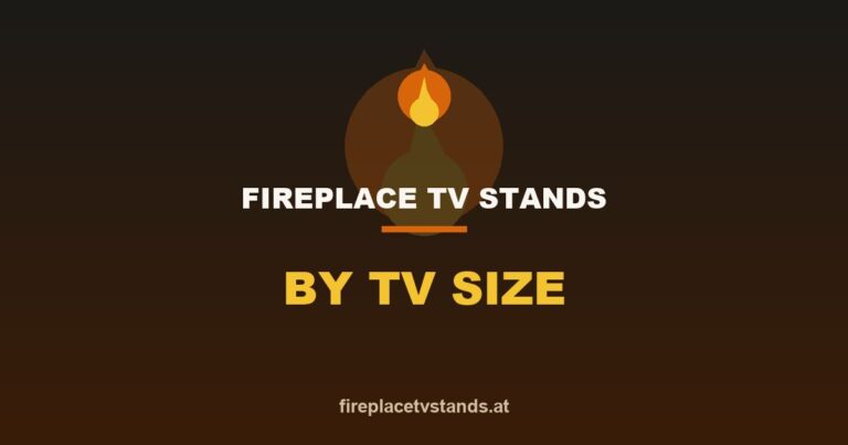 The Best Fireplace TV Stands for a 80-Inch TV
