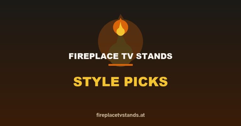 The Best Industrial Fireplace TV Stands