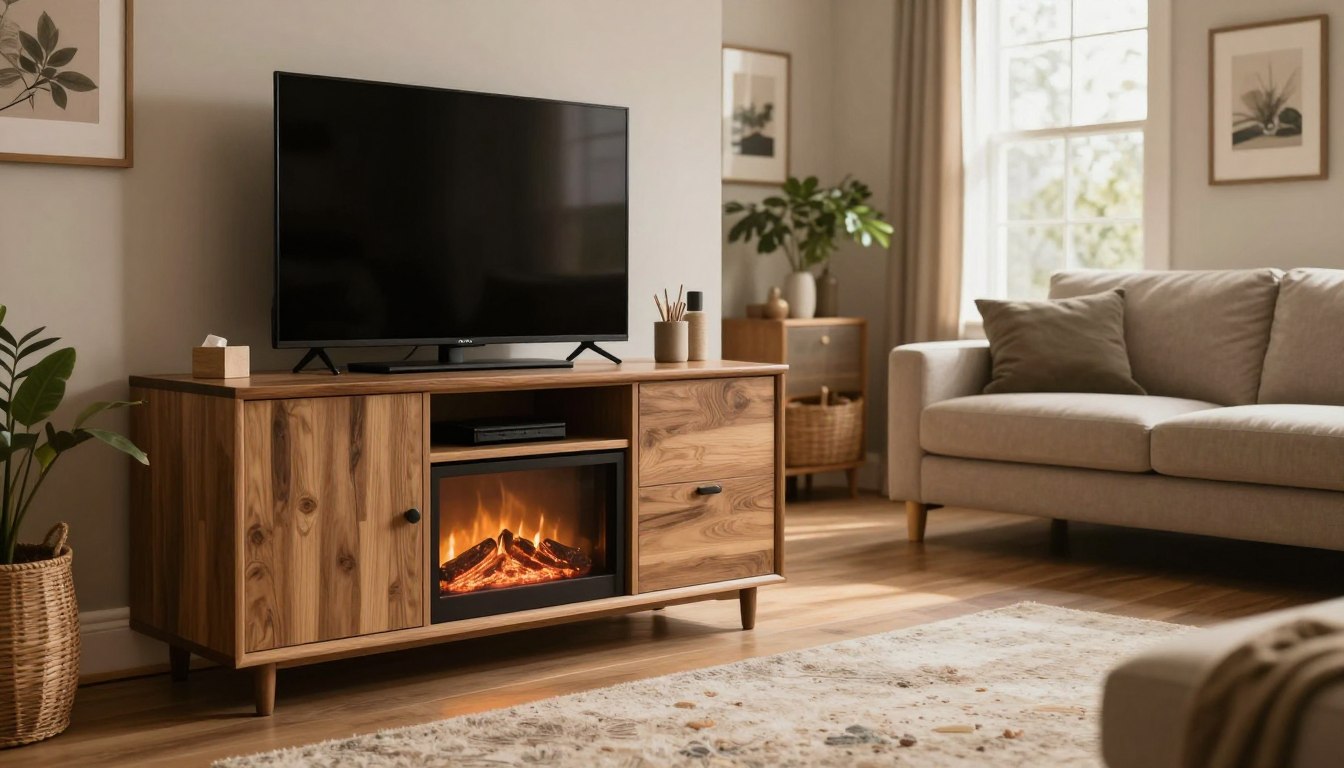where can i buy a fireplace tv stand