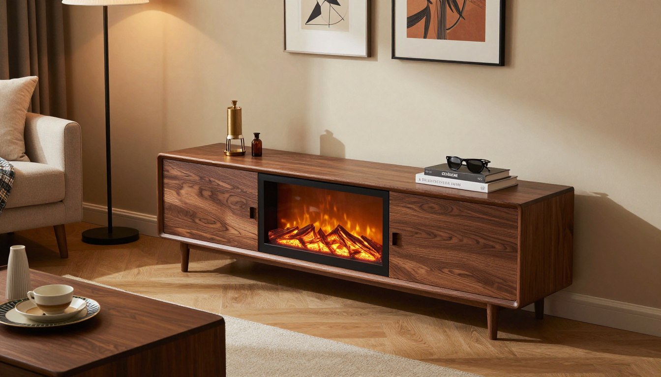 where to buy tv stand with electric fireplace