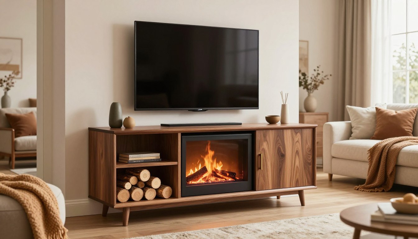 who sells fireplace tv stands