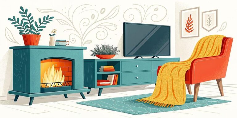Best Freestanding Fireplace TV Consoles