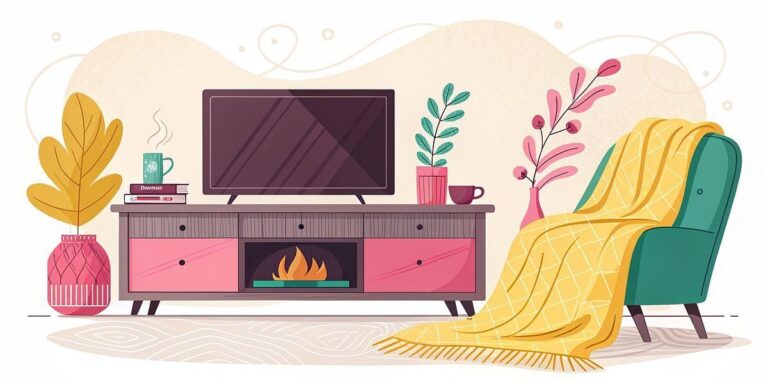 Best Fireplace TV Stands for Cold Climates