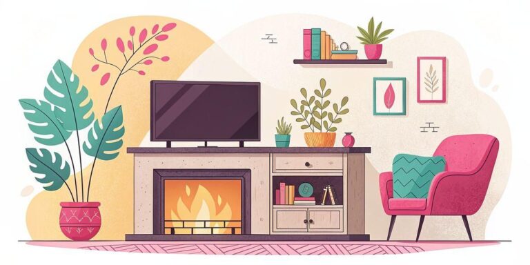 Best Fireplace TV Stands for 55-Inch TVs