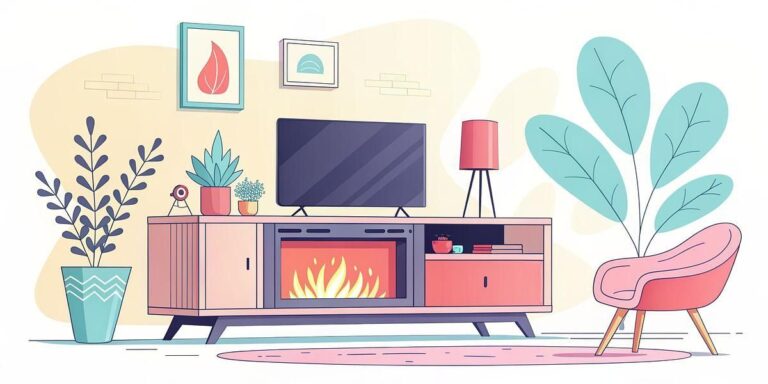 Best Budget Electric Fireplace TV Stands