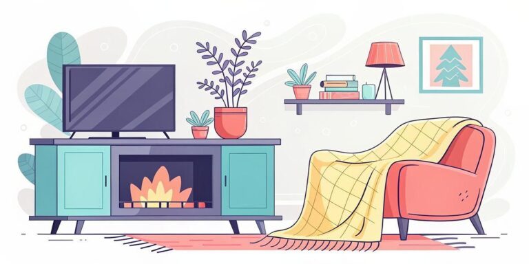 Best Fireplace TV Stands for Small Apartments