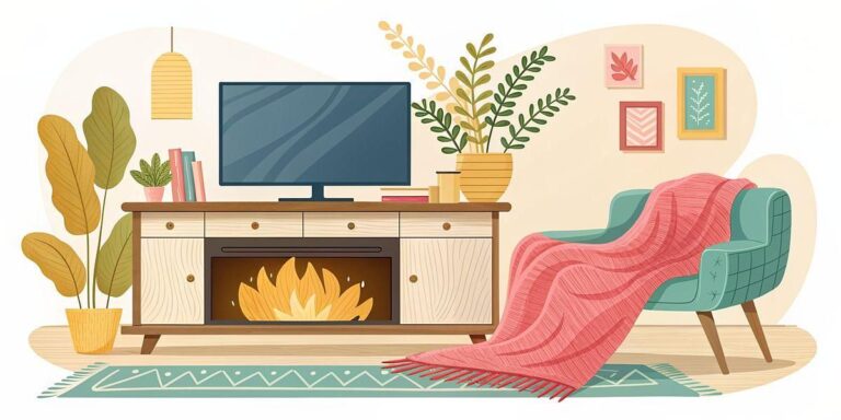 Best Fireplace TV Stands for a Modern Farmhouse