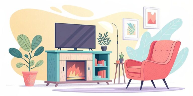 Best Oak Finish Fireplace TV Stands