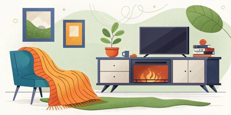 Best Fireplace TV Stands for 80-Inch TVs